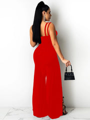 Load image into Gallery viewer, Double Leg Split Jumpsuit
