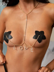 Load image into Gallery viewer, Love Letter Nipple Cover
