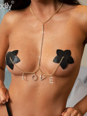 Load image into Gallery viewer, Love Letter Nipple Cover
