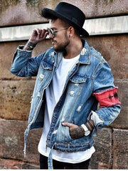 Load image into Gallery viewer, Long Sleeve Denim Jacket
