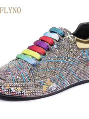 Load image into Gallery viewer, Rhinestone Sneakers

