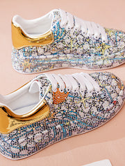 Load image into Gallery viewer, Rhinestone Sneakers
