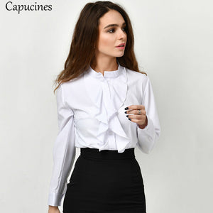 Ruffled Collar Blouse