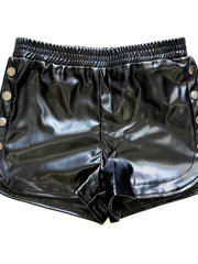 Load image into Gallery viewer, Faux Leather Shorts
