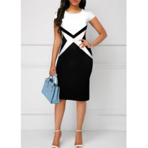 V-Neck Sleeveless Dress