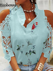 Load image into Gallery viewer, Lace Blouse
