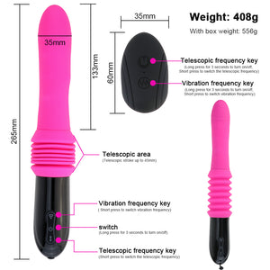 Thrusting Dildo Vibrator