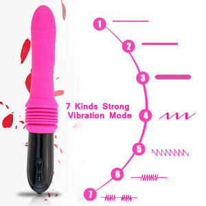 Thrusting Dildo Vibrator