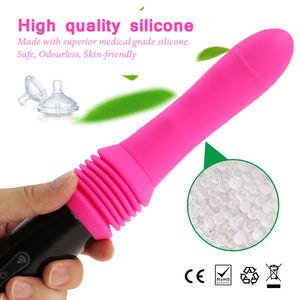 Thrusting Dildo Vibrator
