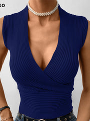 Load image into Gallery viewer, Knitted Wrapped Top
