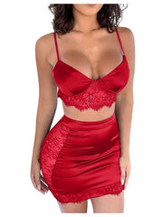 Load image into Gallery viewer, Crop Top &amp; Skirt
