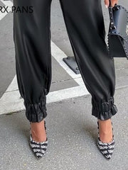 Load image into Gallery viewer, High Waist Faux Leather Pants
