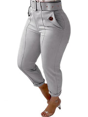 Load image into Gallery viewer, Business Casual Pants W/ Belt
