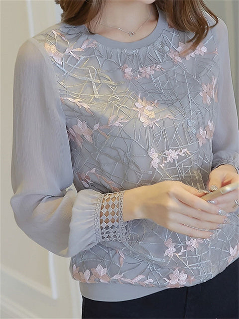 Long Sleeve Blouse