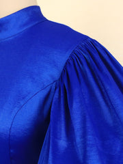 Load image into Gallery viewer, Long Sleeve Lantern Dress
