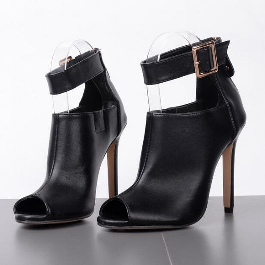 Buckle High Heels