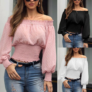 Off-Shoulder Blouse