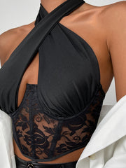 Load image into Gallery viewer, Halter Corset Top
