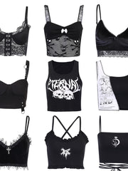 Load image into Gallery viewer, Gothic Crop Top
