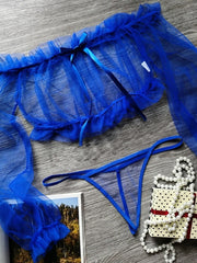 Load image into Gallery viewer, Sheer Lingerie Set
