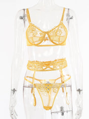 Load image into Gallery viewer, Three-Piece Lingerie Set
