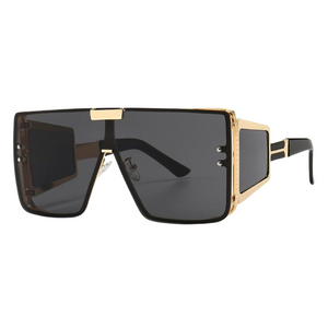 Oversized Square Flat Sunglasses For Women