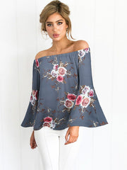 Load image into Gallery viewer, Off-Shoulder Blouse
