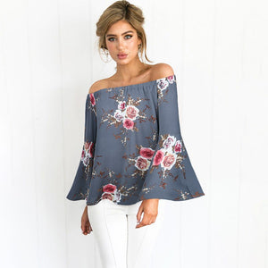 Off-Shoulder Blouse