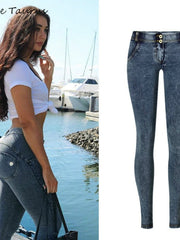 Load image into Gallery viewer, Low Waist Booty Popping Jeans
