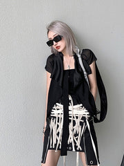 Load image into Gallery viewer, Laced Patchwork Skirt
