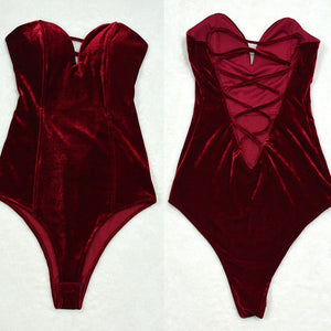 Velvet Bodysuit