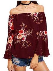 Load image into Gallery viewer, Off-Shoulder Blouse
