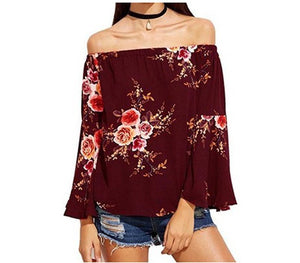 Off-Shoulder Blouse