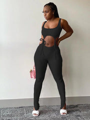 Load image into Gallery viewer, Four Point Lace Ties Bodycon Bodysuit
