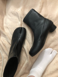 Split Toe Ankle Boots