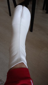 Split Toe Ankle Boots