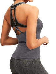 Load image into Gallery viewer, Back Mesh Tank Tops (Medium) - vendach
