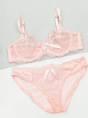 Load image into Gallery viewer, Matching Lingerie Set with Bow
