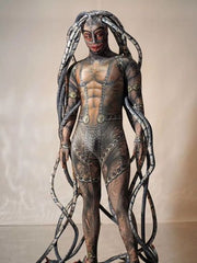 Load image into Gallery viewer, Snake Alien costume
