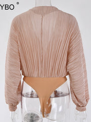 Load image into Gallery viewer, Deep V-Neck Bodysuit
