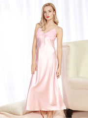 Load image into Gallery viewer, Long Satin Nightdress
