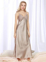 Load image into Gallery viewer, Long Satin Nightdress
