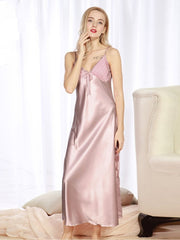 Load image into Gallery viewer, Long Satin Nightdress
