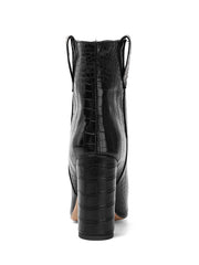 Load image into Gallery viewer, Faux Leather High Heel Ankle Boots
