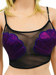 Load image into Gallery viewer, Sheer Crop Top
