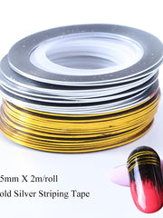 Load image into Gallery viewer, Striped Nail Stickers
