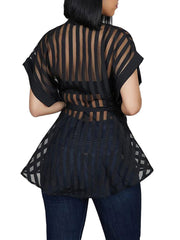 Load image into Gallery viewer, Sheer Striped Top
