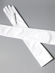 Load image into Gallery viewer, Long Faux Leather Gloves
