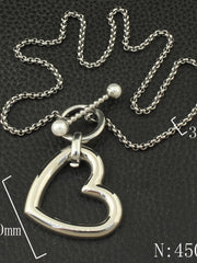 Load image into Gallery viewer, Stainless Steel Heart Pendant Necklace
