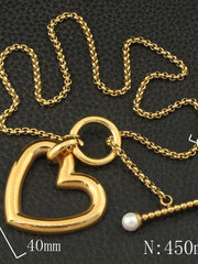 Load image into Gallery viewer, Stainless Steel Heart Pendant Necklace
